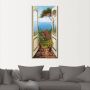 Artland Artprint Veranda aan de zee als artprint van aluminium artprint voor buiten artprint op linnen poster muursticker - Thumbnail 3