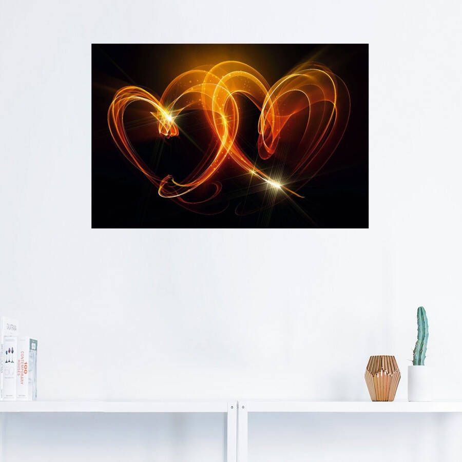 Artland Artprint Verbondenheid als artprint van aluminium artprint voor buiten artprint op linnen poster muursticker