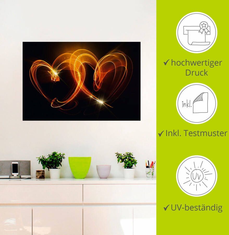 Artland Artprint Verbondenheid als artprint van aluminium artprint voor buiten artprint op linnen poster muursticker