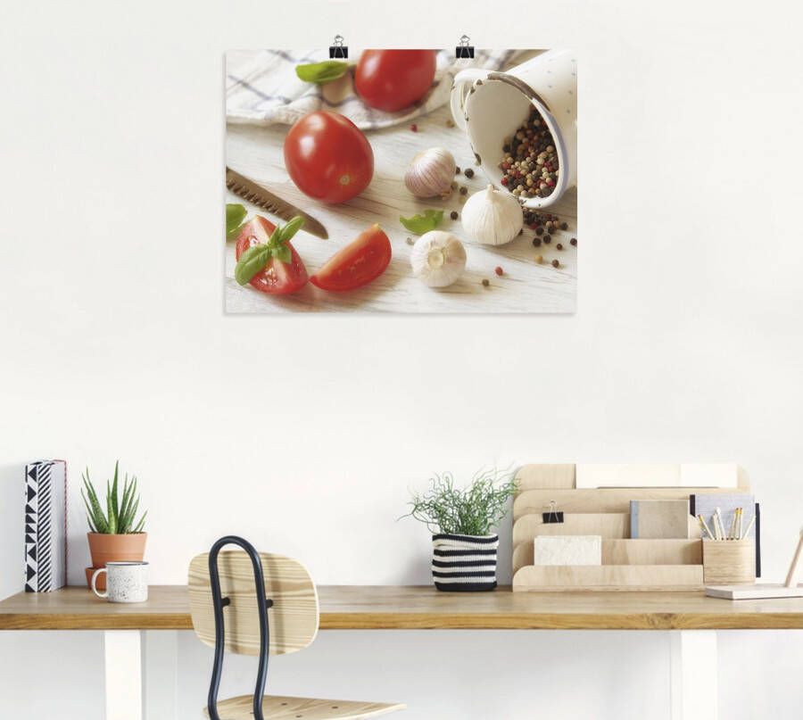 Artland Artprint Verse keuken als artprint op linnen poster in verschillende formaten maten