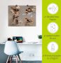 Artland Artprint Vogel compositie als artprint op linnen poster in verschillende formaten maten - Thumbnail 5