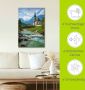 Artland Artprint Voorjaar in Ramsau als artprint van aluminium artprint op linnen muursticker of poster in verschillende maten - Thumbnail 6