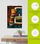 Artland Artprint Vrolijke koffiekopjes als artprint van aluminium artprint voor buiten artprint op linnen poster muursticker - Thumbnail 5