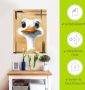 Artland Artprint Vrolijke struisvogel als poster muursticker in verschillende maten - Thumbnail 5