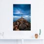 Artland Poster Vuurtoren aan de Atlantische Oceaan als artprint van aluminium artprint op linnen muursticker of poster in verschillende maten - Thumbnail 2