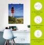 Artland Artprint Vuurtoren aan de dijk als artprint op linnen poster muursticker in verschillende maten - Thumbnail 4