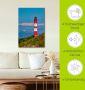 Artland Artprint Vuurtoren van Amrum als artprint op linnen poster in verschillende formaten maten - Thumbnail 4