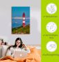 Artland Artprint Vuurtoren van Amrum als artprint op linnen poster in verschillende formaten maten - Thumbnail 5