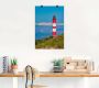 Artland Artprint Vuurtoren van Amrum als artprint op linnen poster in verschillende formaten maten - Thumbnail 3