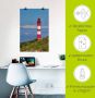 Artland Artprint Vuurtoren van Amrum als artprint op linnen poster in verschillende formaten maten - Thumbnail 4