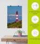 Artland Artprint Vuurtoren van Amrum als artprint op linnen poster in verschillende formaten maten - Thumbnail 5