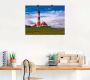 Artland Artprint Vuurtoren Westerheversand als artprint op linnen poster in verschillende formaten maten - Thumbnail 2