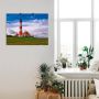 Artland Artprint Vuurtoren Westerheversand als artprint op linnen poster in verschillende formaten maten - Thumbnail 4