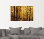 Artland Artprint Wandeling in herfstbos als artprint van aluminium artprint voor buiten artprint op linnen poster in verschillende maten. maten - Thumbnail 4