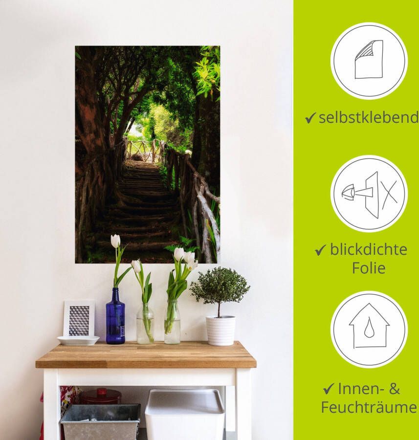 Artland Artprint Wandelpad als poster muursticker in verschillende maten