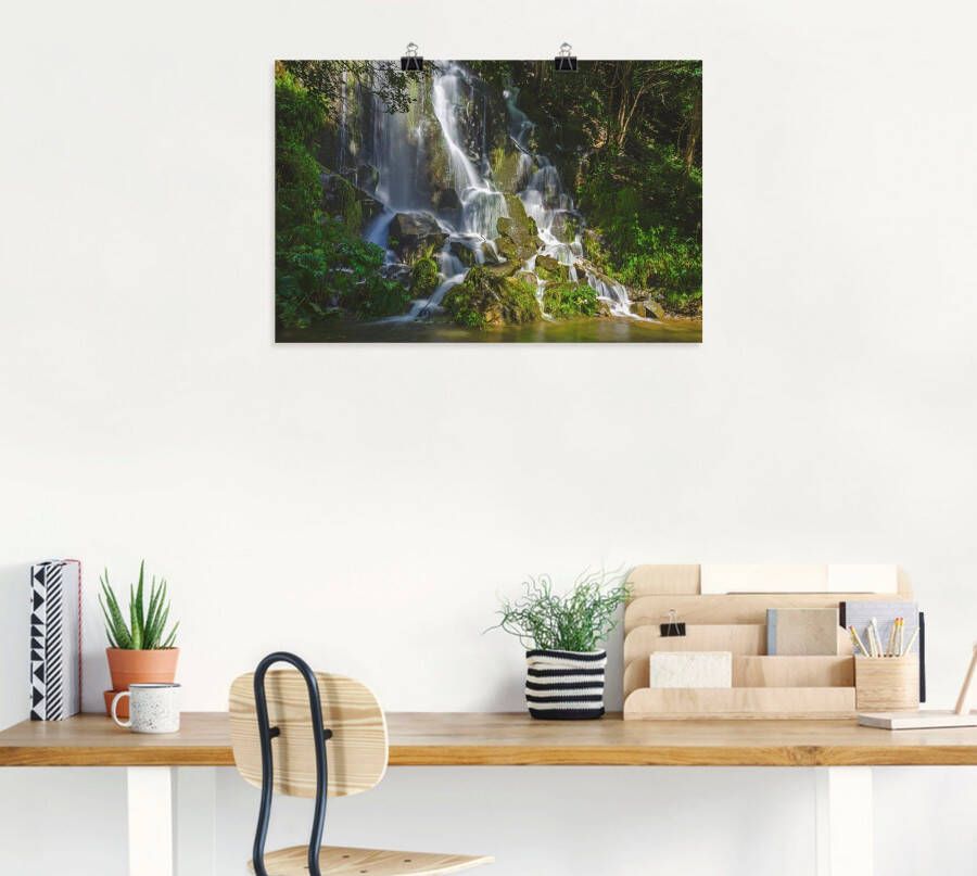 Artland Artprint Waterval in de Harz als poster in verschillende formaten maten