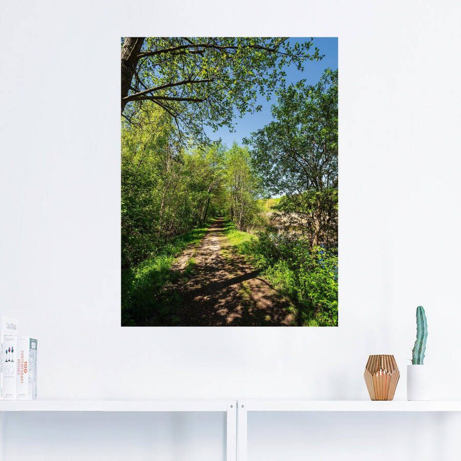 Artland Artprint Weg en bomen bij Kuchelmiß als artprint op linnen poster muursticker in verschillende maten - Foto 2