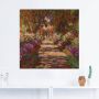 Artland Artprint Weg in Monets tuin in Giverny. 1902 als artprint van aluminium artprint voor buiten artprint op linnen poster muursticker - Thumbnail 2