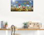 Artland Artprint Weide met wilde bloemen blauwe hemel als artprint van aluminium artprint voor buiten artprint op linnen poster muursticker - Thumbnail 2