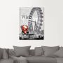 Artland Artprint Wenen melange koffie als artprint van aluminium artprint voor buiten artprint op linnen poster in verschillende maten. maten - Thumbnail 4