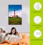 Artland Artprint Westerhever vuurtoren als artprint van aluminium artprint voor buiten artprint op linnen poster in verschillende maten. maten - Thumbnail 5