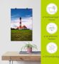 Artland Artprint Westerhever vuurtoren als artprint van aluminium artprint voor buiten artprint op linnen poster in verschillende maten. maten - Thumbnail 5