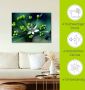 Artland Artprint Wildeknoflookbloemen als artprint op linnen poster in verschillende formaten maten - Thumbnail 4