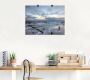 Artland Artprint Winter zonsondergang aan zee als artprint op linnen poster muursticker in verschillende maten - Thumbnail 3