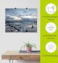 Artland Artprint Winter zonsondergang aan zee als artprint op linnen poster muursticker in verschillende maten - Thumbnail 5