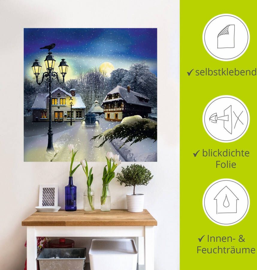 Artland Artprint Wintertijd als artprint op linnen poster muursticker in verschillende maten