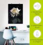 Artland Artprint Wit-gele roos als artprint op linnen poster in verschillende formaten maten - Thumbnail 4