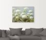 Artland Artprint Witte hortensia's tuin als artprint op linnen poster muursticker in verschillende maten - Thumbnail 2