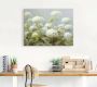 Artland Artprint Witte hortensia's tuin als artprint op linnen poster muursticker in verschillende maten - Thumbnail 4