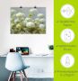 Artland Artprint Witte hortensia's tuin als artprint op linnen poster muursticker in verschillende maten - Thumbnail 5