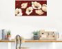 Artland Artprint Witte klaprozen voor rood als artprint van aluminium artprint voor buiten artprint op linnen poster muursticker - Thumbnail 2