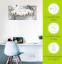 Artland Artprint Witte orchideeën op ornamenten als artprint van aluminium artprint voor buiten artprint op linnen poster muursticker - Thumbnail 5