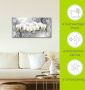 Artland Artprint Witte orchideeën op ornamenten als artprint van aluminium artprint voor buiten artprint op linnen poster muursticker - Thumbnail 5