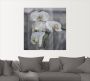 Artland Artprint Witte orchideeën white orchidee als artprint op linnen muursticker in verschillende maten - Thumbnail 2