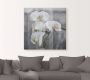 Artland Artprint Witte orchideeën white orchidee als artprint op linnen muursticker in verschillende maten - Thumbnail 3