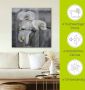 Artland Artprint Witte orchideeën white orchidee als artprint op linnen muursticker in verschillende maten - Thumbnail 4