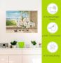 Artland Artprint Witte rozen bij het raam als artprint van aluminium artprint op linnen muursticker of poster in verschillende maten - Thumbnail 5