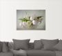 Artland Artprint Witte tulpen als artprint op linnen poster muursticker in verschillende maten - Thumbnail 3