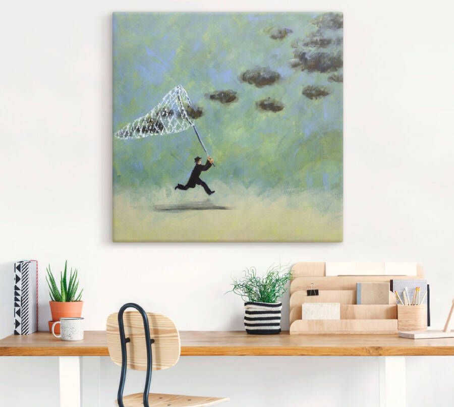 Artland Artprint Wolkenvanger als artprint op linnen poster muursticker in verschillende maten