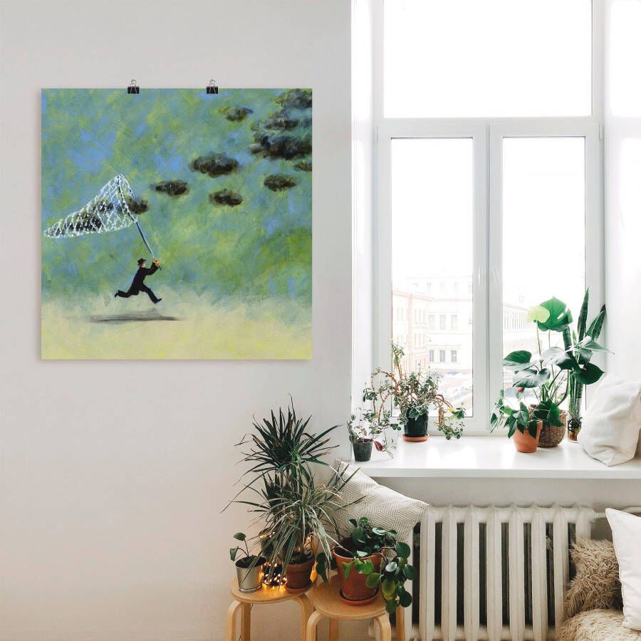 Artland Artprint Wolkenvanger als artprint op linnen poster muursticker in verschillende maten