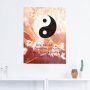 Artland Artprint Yin yang slag als poster muursticker in verschillende maten - Thumbnail 2