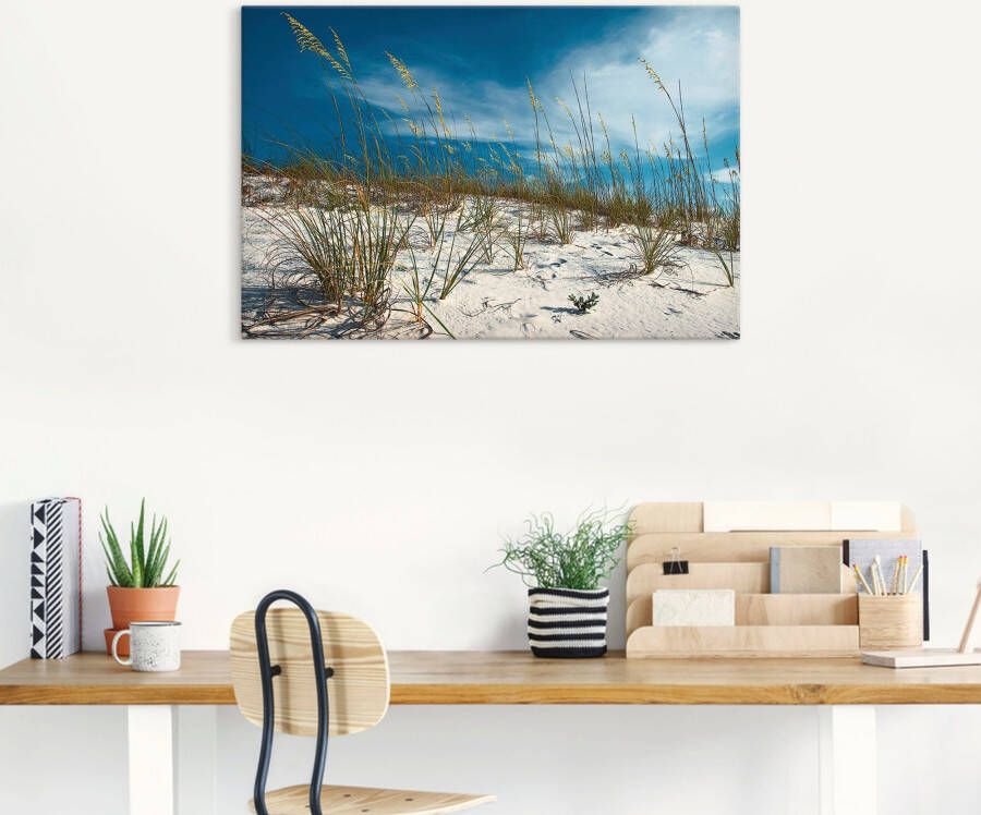 Artland Artprint Zandduinen en grassen als artprint van aluminium artprint voor buiten artprint op linnen poster in verschillende maten. maten - Foto 3