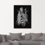 Artland Artprint Zebra als artprint van aluminium artprint voor buiten artprint op linnen poster muursticker - Thumbnail 4