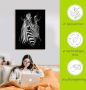 Artland Artprint Zebra als artprint van aluminium artprint voor buiten artprint op linnen poster muursticker - Thumbnail 6