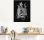 Artland Artprint Zebra als artprint van aluminium artprint voor buiten artprint op linnen poster muursticker - Thumbnail 4