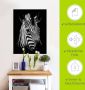 Artland Artprint Zebra als artprint van aluminium artprint voor buiten artprint op linnen poster muursticker - Thumbnail 6